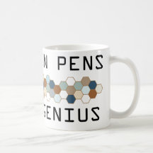 Fountain Pens Genius Coffee Mug
