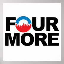 FOUR MORE WITH DNC -.png Print