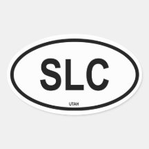 FOUR Salt Lake City "SLC" Sticker