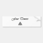 Four Towers Bumper Sticker