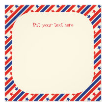 Fourth 4th Of July Party Invitations