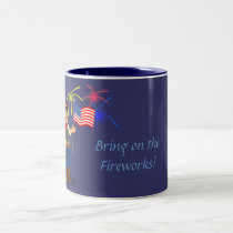 Fourth of July Celebration Mug mugs