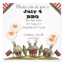 Fourth of July Invite