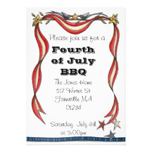 Fourth of July Invite