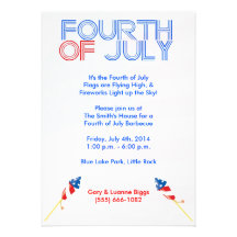 Fourth of July Invites
