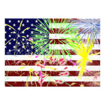 fourth of July party Announcements