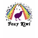 Foxy Kiwi Womens T-Shirt