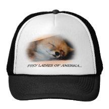 FOXY LADIES OF AMERICA HAT