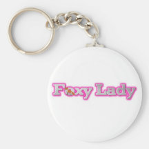 FOXY LADY KEY CHAIN