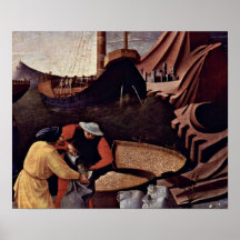 Fra Angelico - Rescue the sailors details Poster