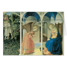 Fra Angelico - The Annunciation Greeting Card