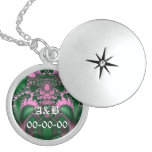 Fractal Art 003 EML necklaces