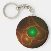 fractal art keychain