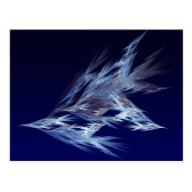 Fractal - Birds in Flight Postcard