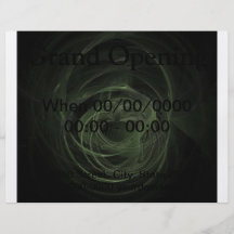 Fractal Dark Green Love