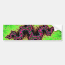 Fractal Dragon Bumper Stickers