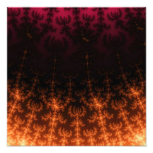 Fractal Dusk Photographic Print