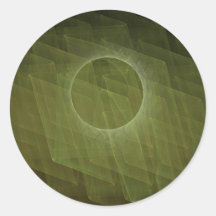 Fractal Eclipse Sticker