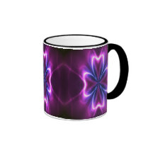 Fractal Flower A Glow Go Mugs