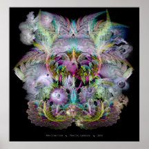 Fractal Grasses Print