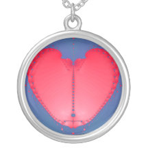 Fractal Heart Necklace