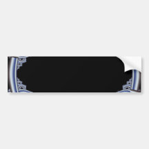 Fractal image bumper sticker