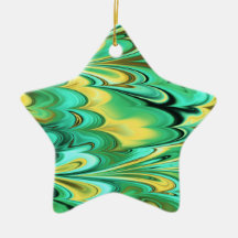 Fractal Marble 6-1 Ornament