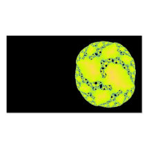fractal microbiology business card templates