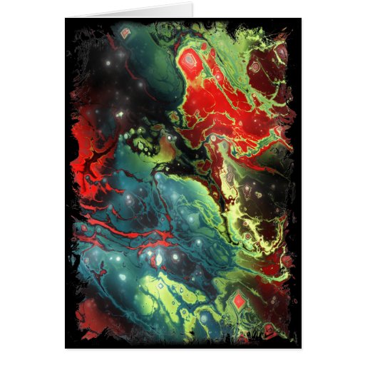 Fractal Nebula 3 Black Card