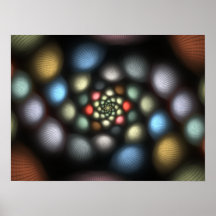 Fractal Orb Zone Posters
