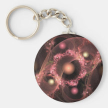 Fractals of Nature Keychain