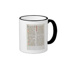 Fragment from a Cathar manuscript Mug