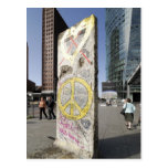 Fragment of Berlin wall Post Cards