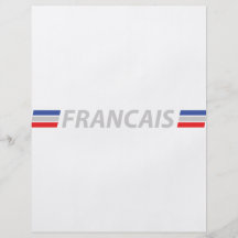 francais icon full color flyer
