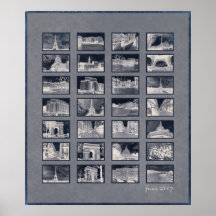 France 2007 Negative Contact Sheet Posters