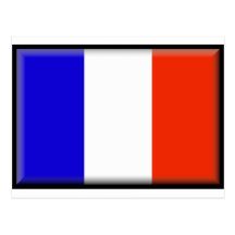 France Flag Post Card