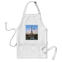 France Paris Eiffel Tower (by St.K) Apron