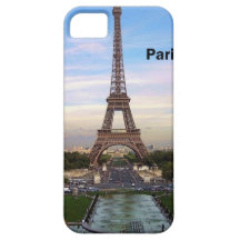 France Paris Eiffel  tower (new) (St.K) iPhone 5 Case