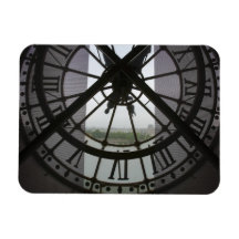 France, Paris. View across Seine River through Vinyl Magnets
