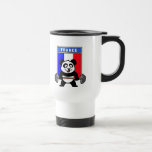 France Weightlifting Panda Coffee Mug