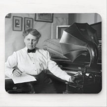 Frances Densmore at Work, 1917 Mouse Pads