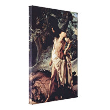 Francesco Hayez - Samson and the Lion Canvas Print