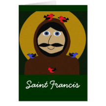 Francis and the Birds Card