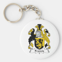 Francis Family Crest Keychains