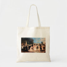 Francisco de Goya - Geissler procession Canvas Bags