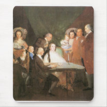 Francisco de Goya - La famille de l infant Don Lou Mouse Pads