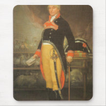 Francisco de Goya - Portrait du naturaliste Felix Mouse Mat