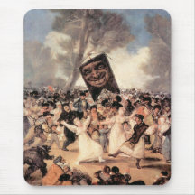 Francisco de Goya - The funeral of Sardina Mousepad