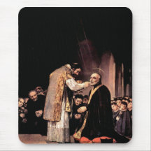 Francisco de Goya - The last communion of St Josep Mouse Mat