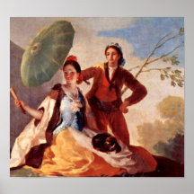 Francisco de Goya - The Parasol Print